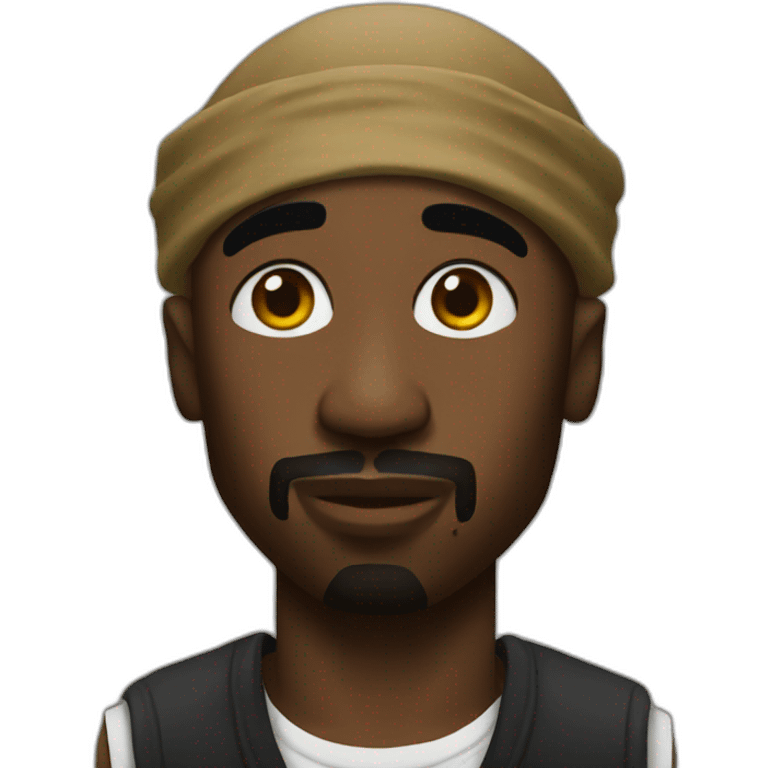 tupac emoji