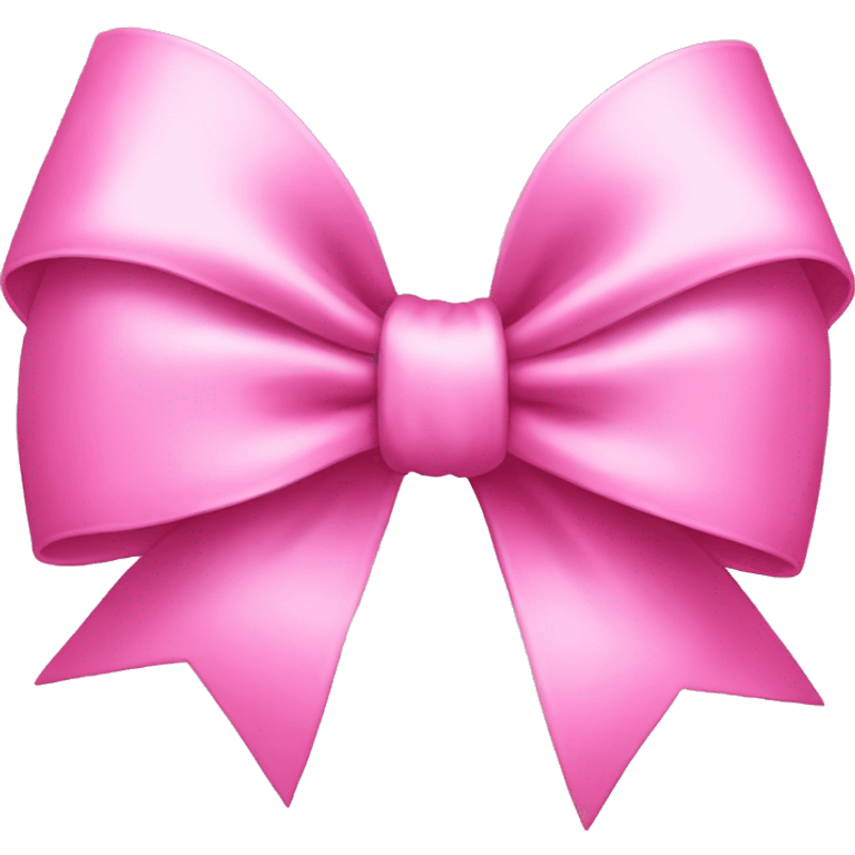 pink bow emoji