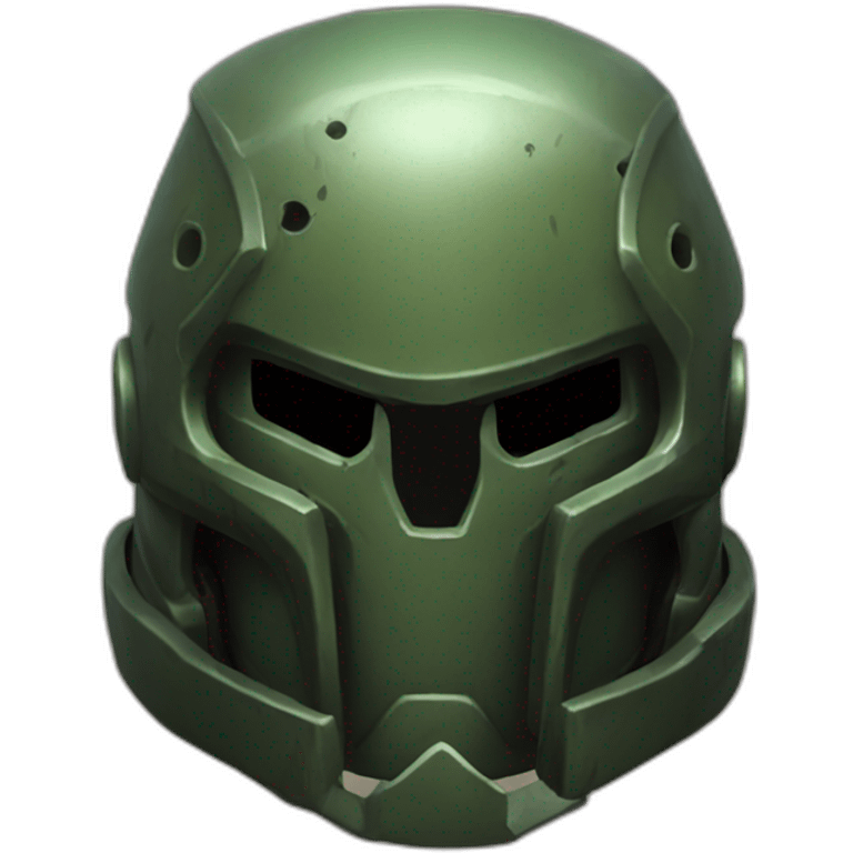 Doom helmet emoji