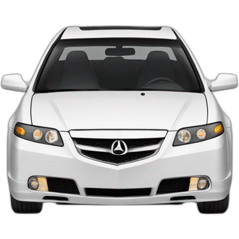 2005 acura TL white emoji