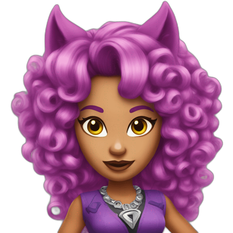 Clawdeen wolf emoji