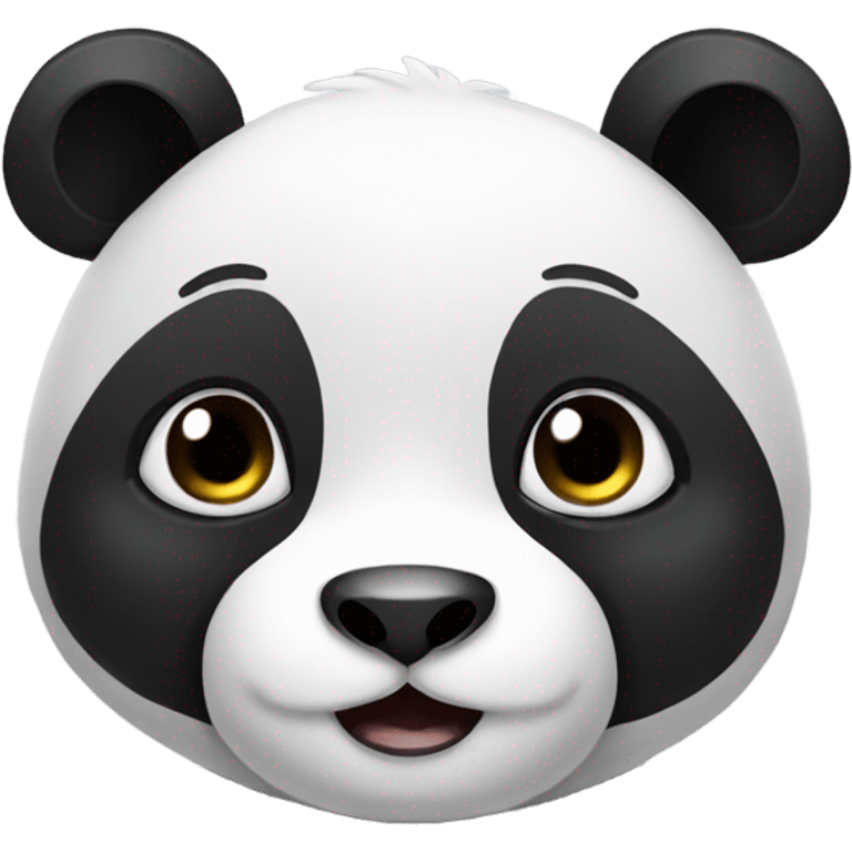 Cute panda emoji