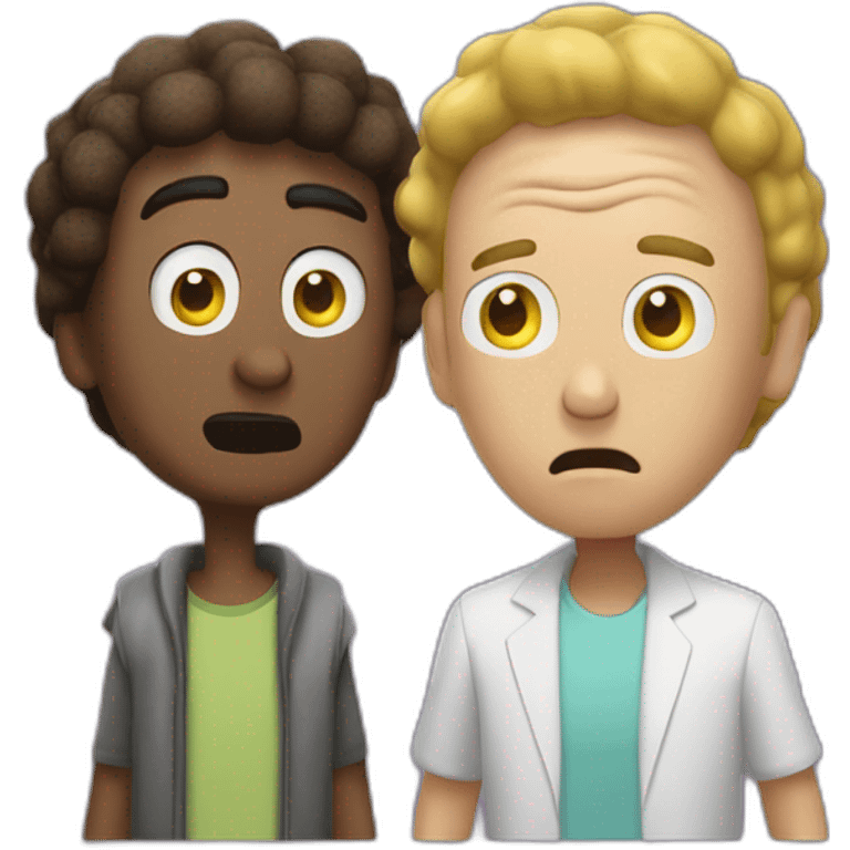 Risck and morty pisto portal emoji