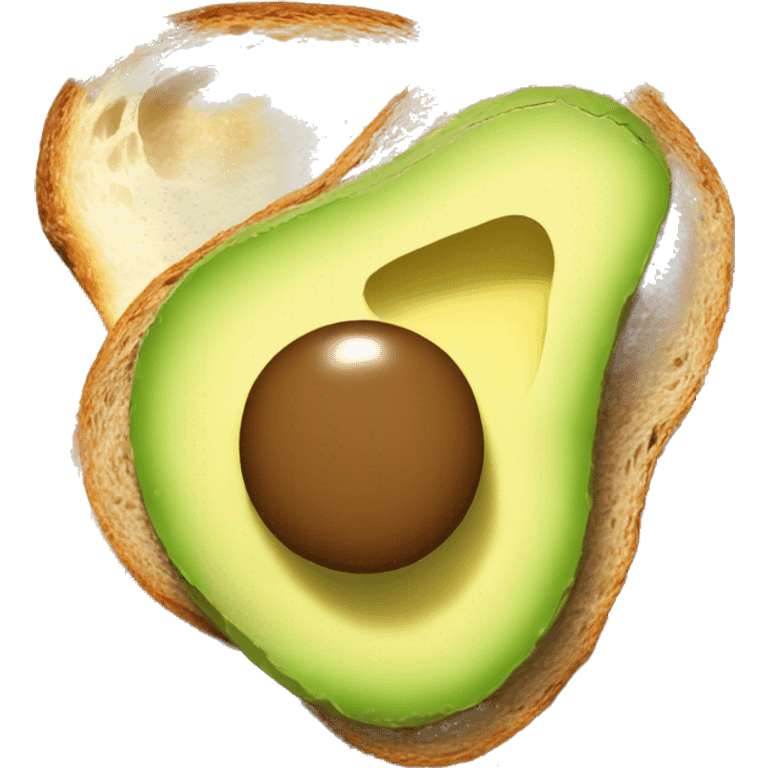 Avocado on toast  emoji