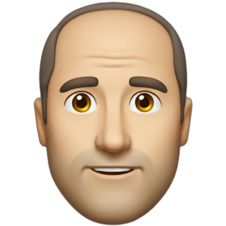 luke wilson with a receding hairline emoji