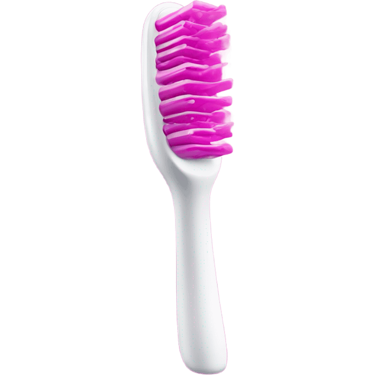 Pink electric toothbrush  emoji