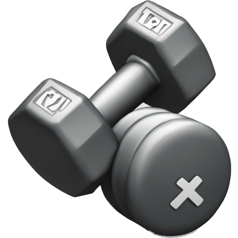 Just a dumbbell  emoji