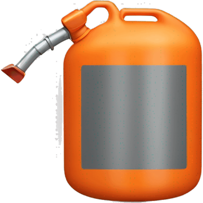 orange gasoline container emoji