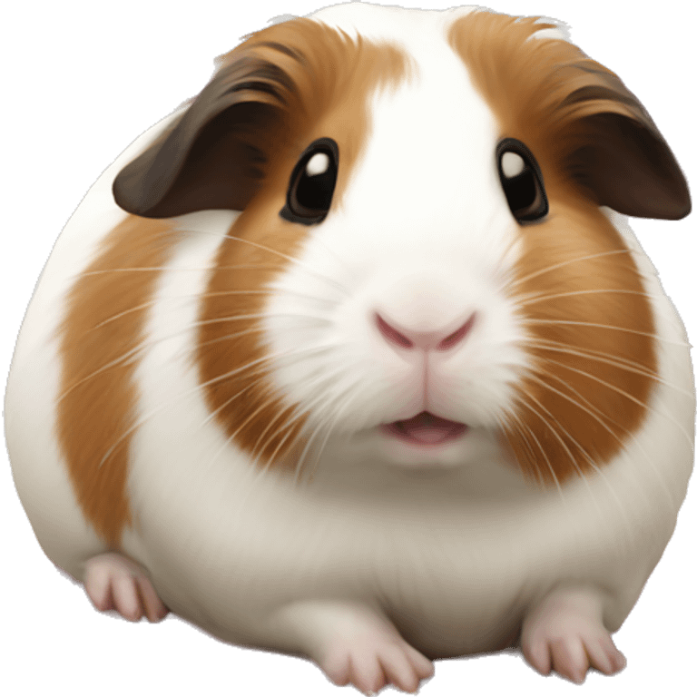 Guineapig in a house very cute but realistic emoji