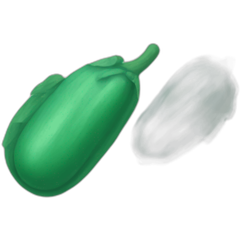 blue-pickle emoji