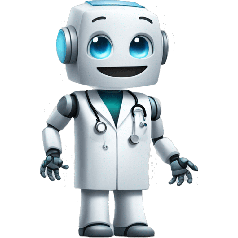 doctor robot handshake emoji