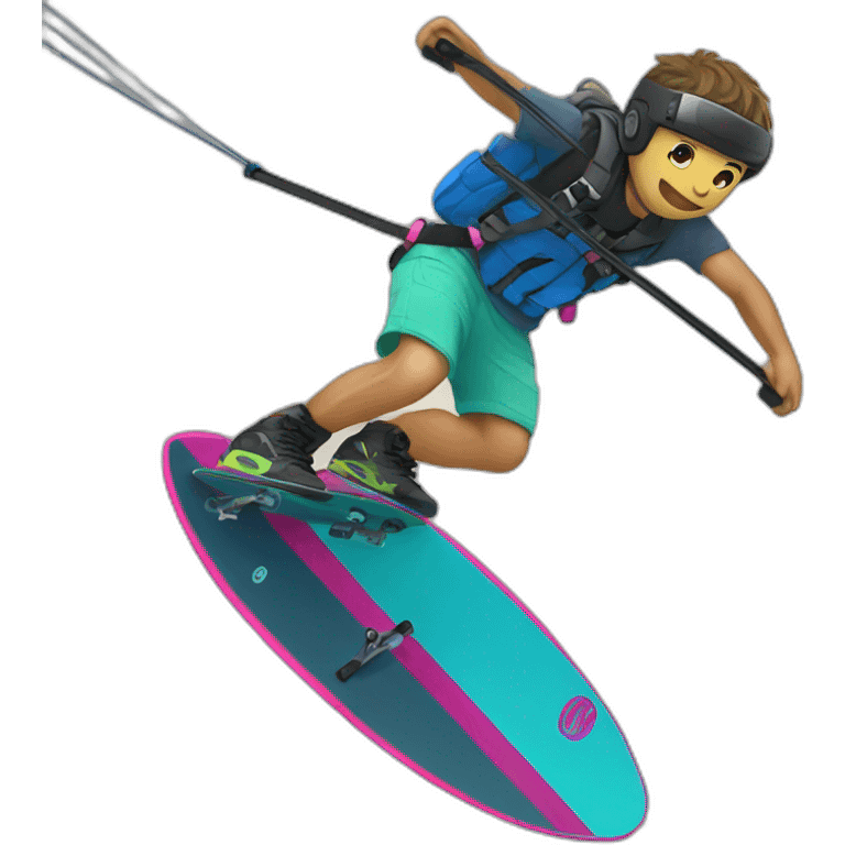 Wake board emoji