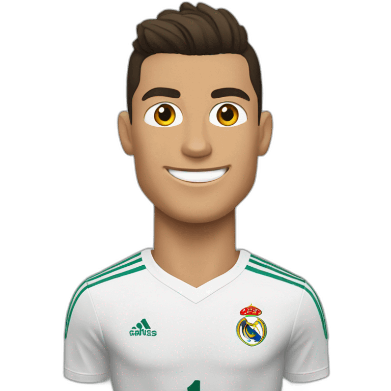 Cristiano Ronaldo retourné emoji