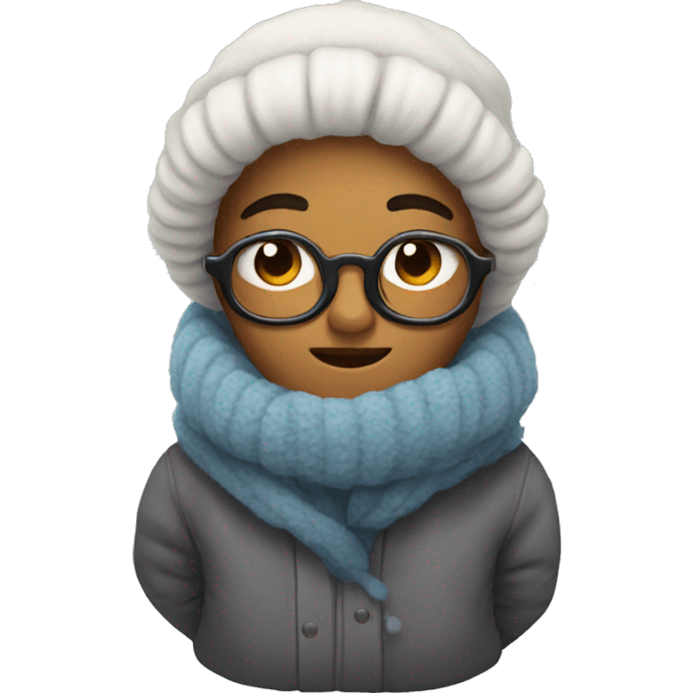 winter cozy emoji