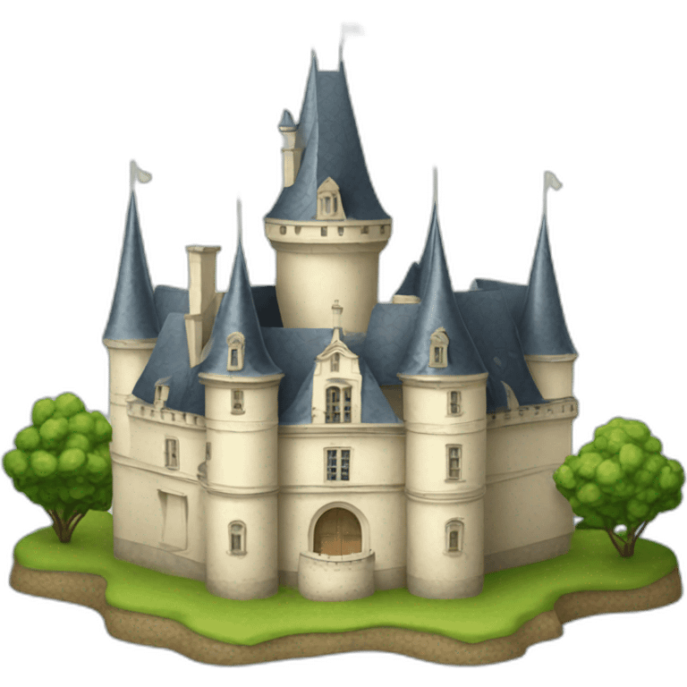 Chantilly castle emoji