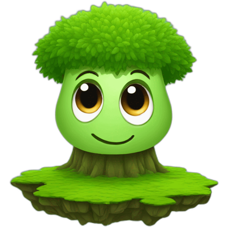 cartoon moss emoji