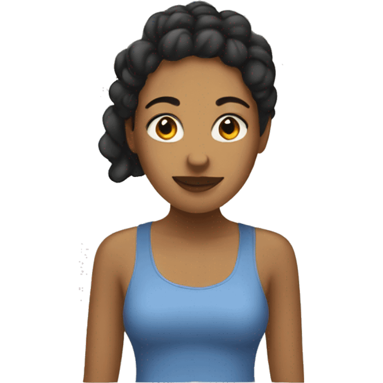 mixed race woman emoji