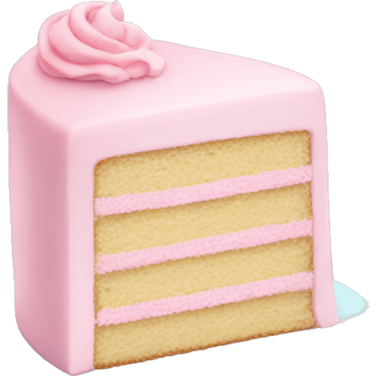 pastel pink cake emoji