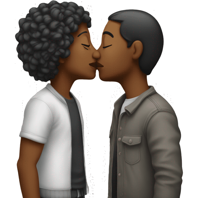 two wonen kissing emoji