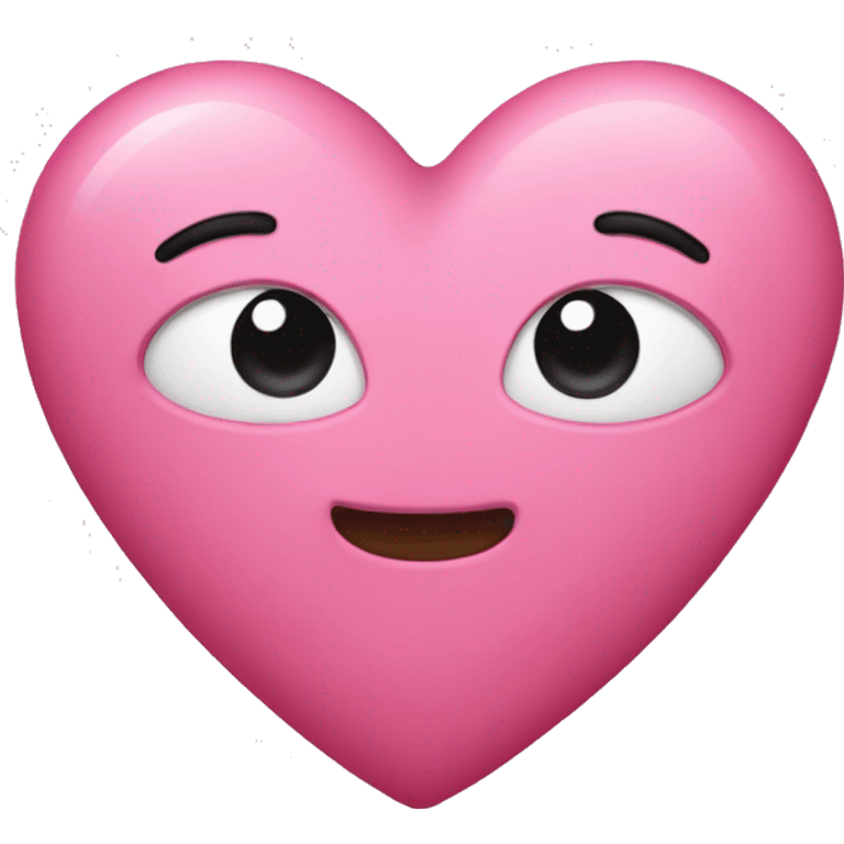 Pink heart  emoji