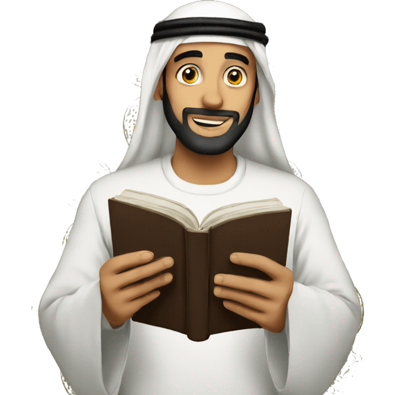 Arab Reading quran emoji