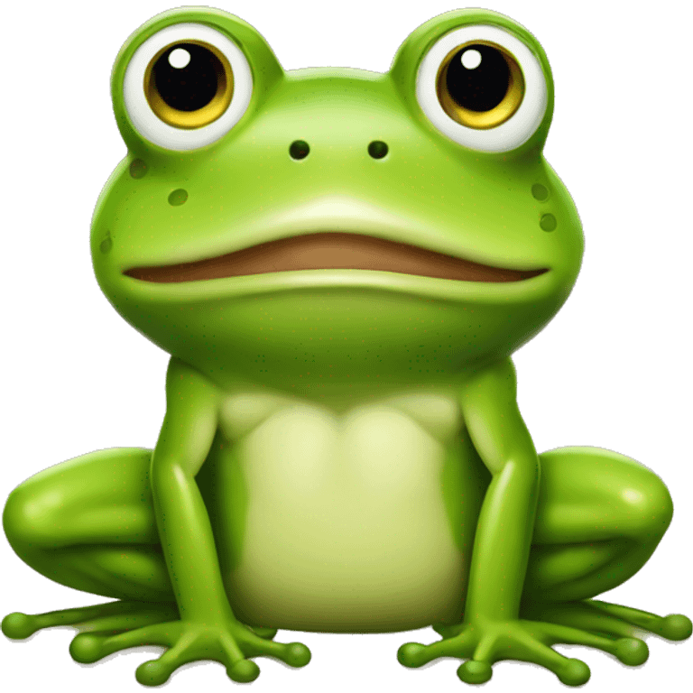 muscler frog emoji