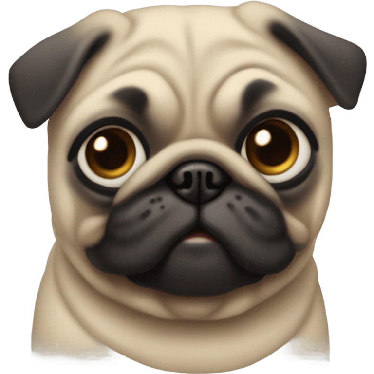 Pug emoji