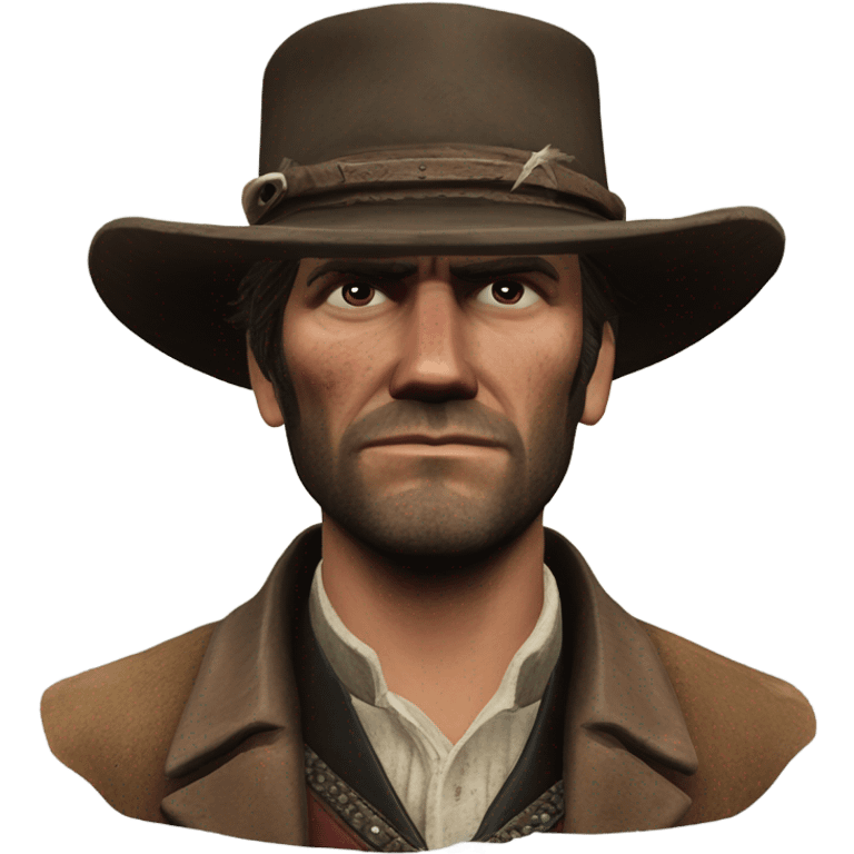 Dutch van der linde red dead redemption 2 single head emoji