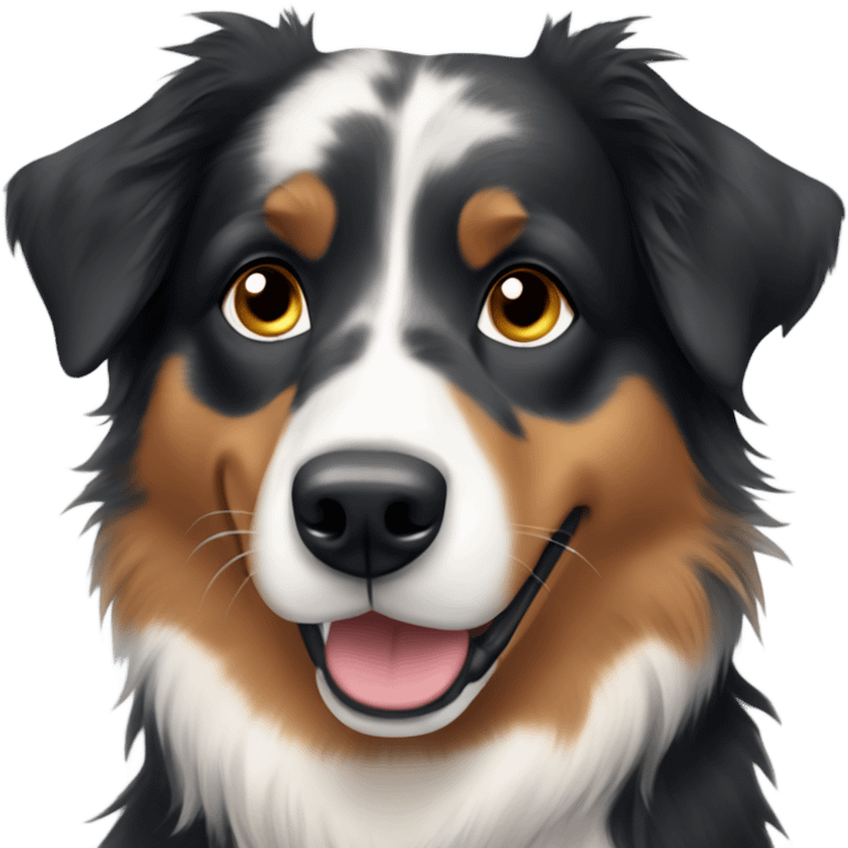 australian shepherd  emoji