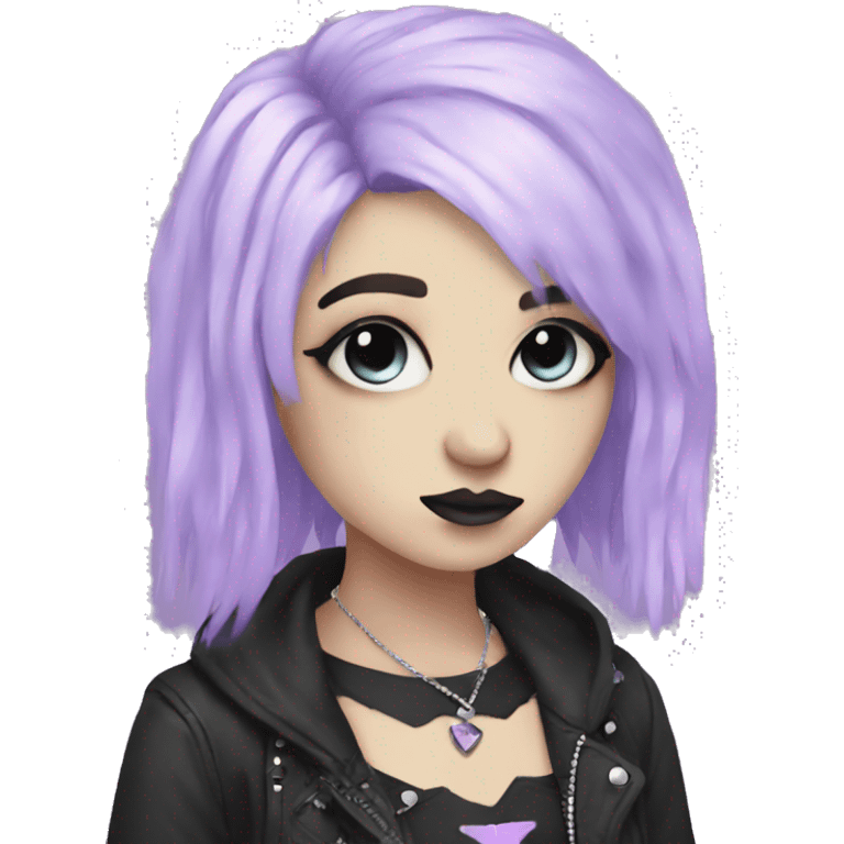 pastel goth  emoji