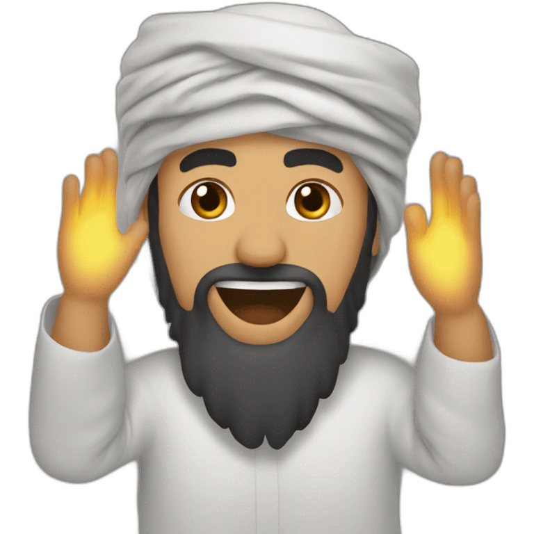 musulman qui explose emoji