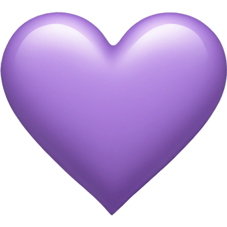 Light Purple Heart emoji