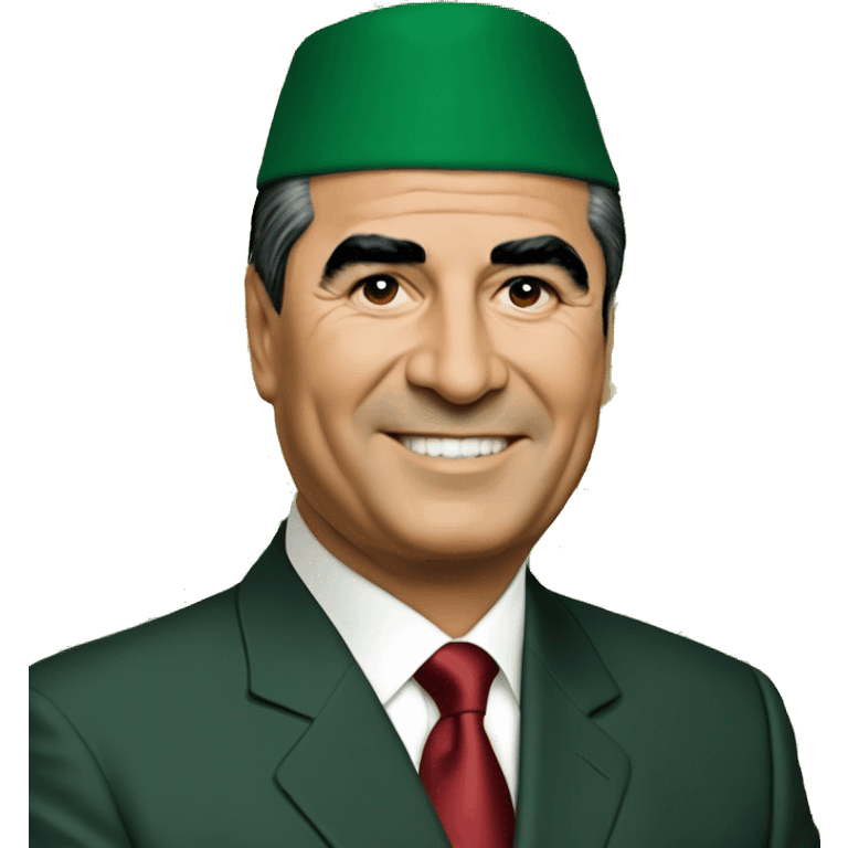 Gurbanguly Berdimuhamedow president Turkmenistan emoji