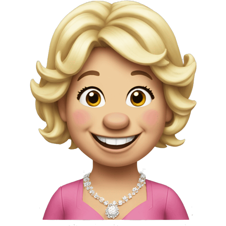 Very happy Miss piggy emoji