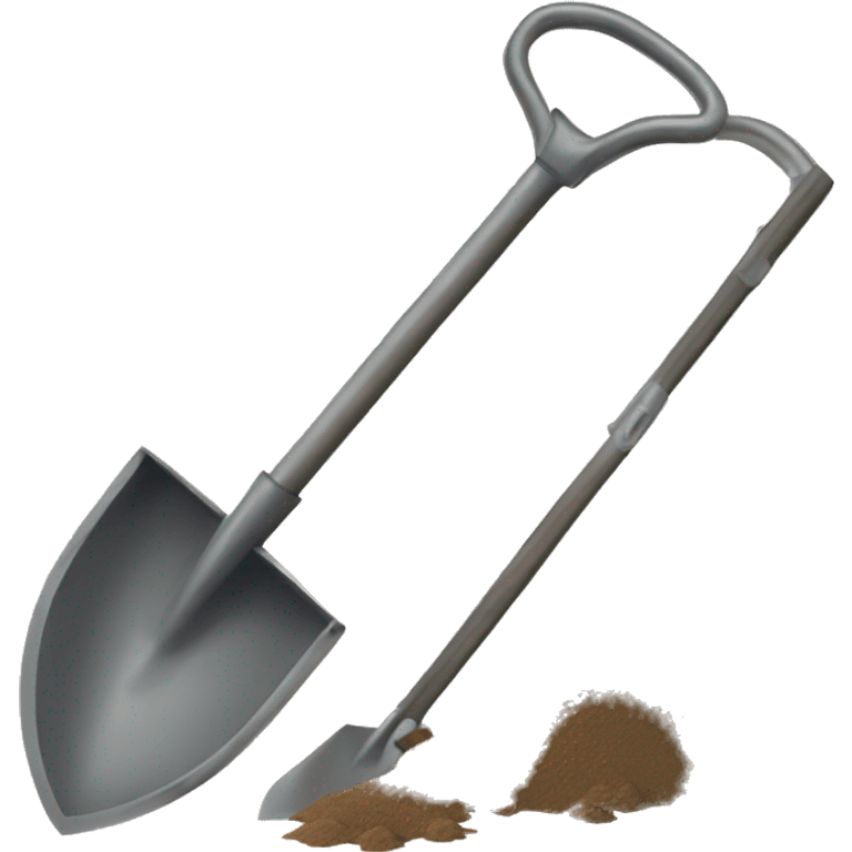 shovel digging add metal detectors  emoji