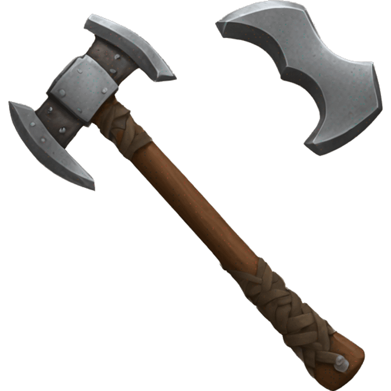 Viking hammer emoji