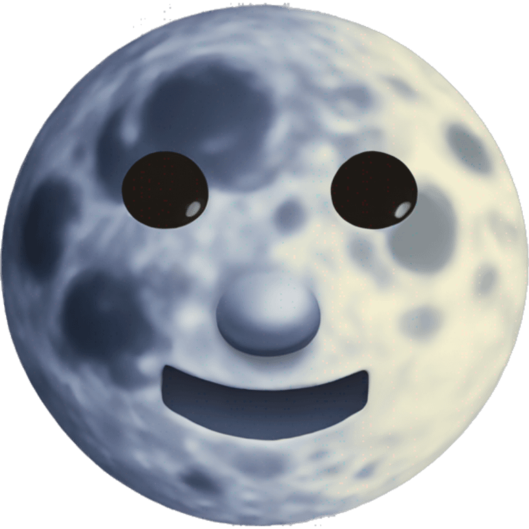 Moon emoji