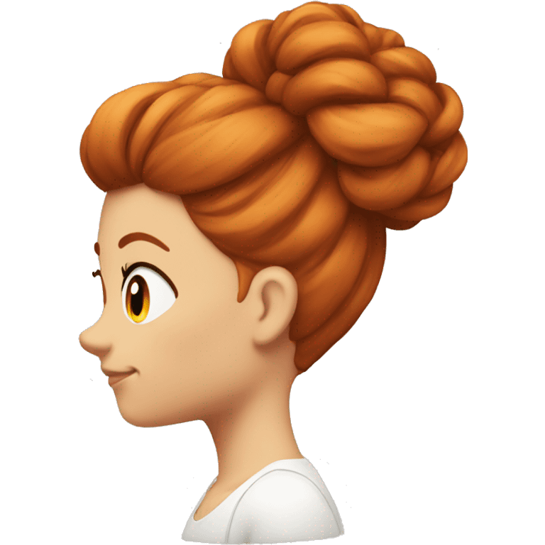 Redhead bun emoji