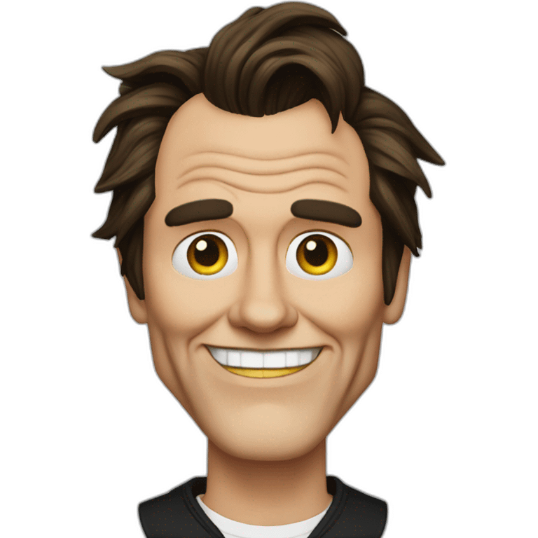 Jim Carrey the mask with cat ears emoji