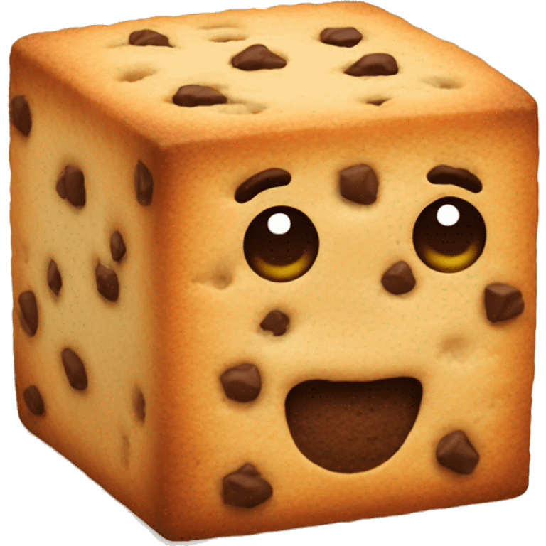 Cookie cube emoji emoji