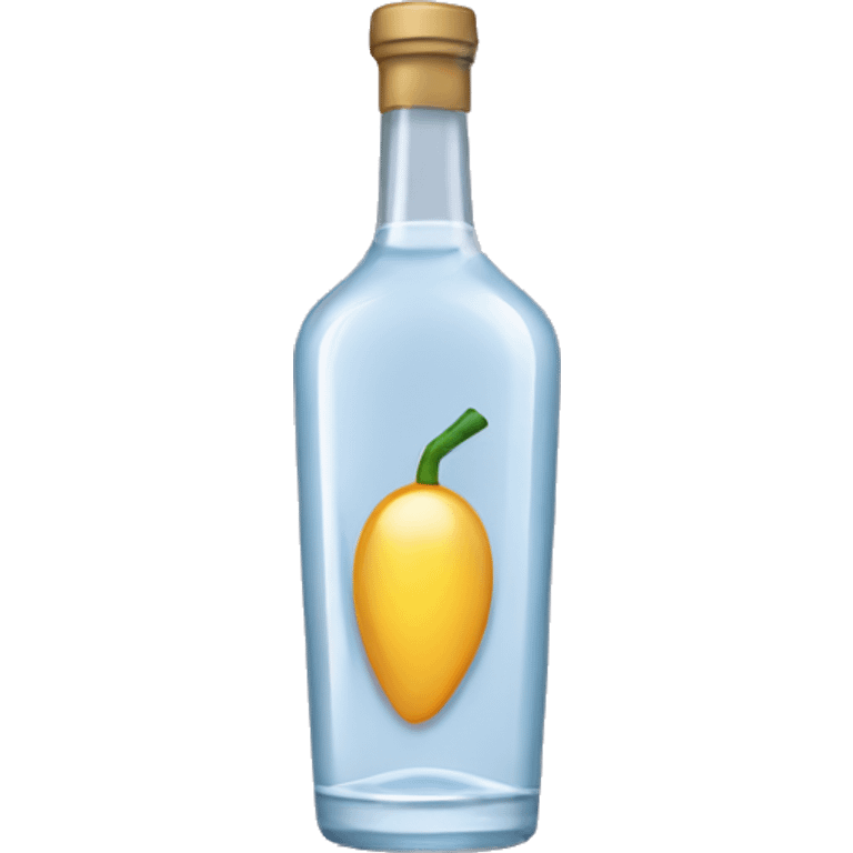 vodka with bow on it emoji