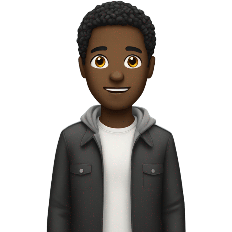 black guy emoji