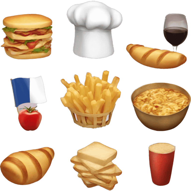 french food emoji