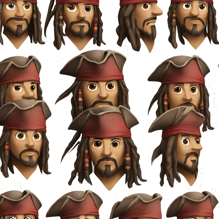 jack sparrow johnny depp emoji