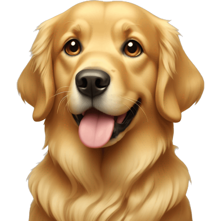 Golden retriever emoji