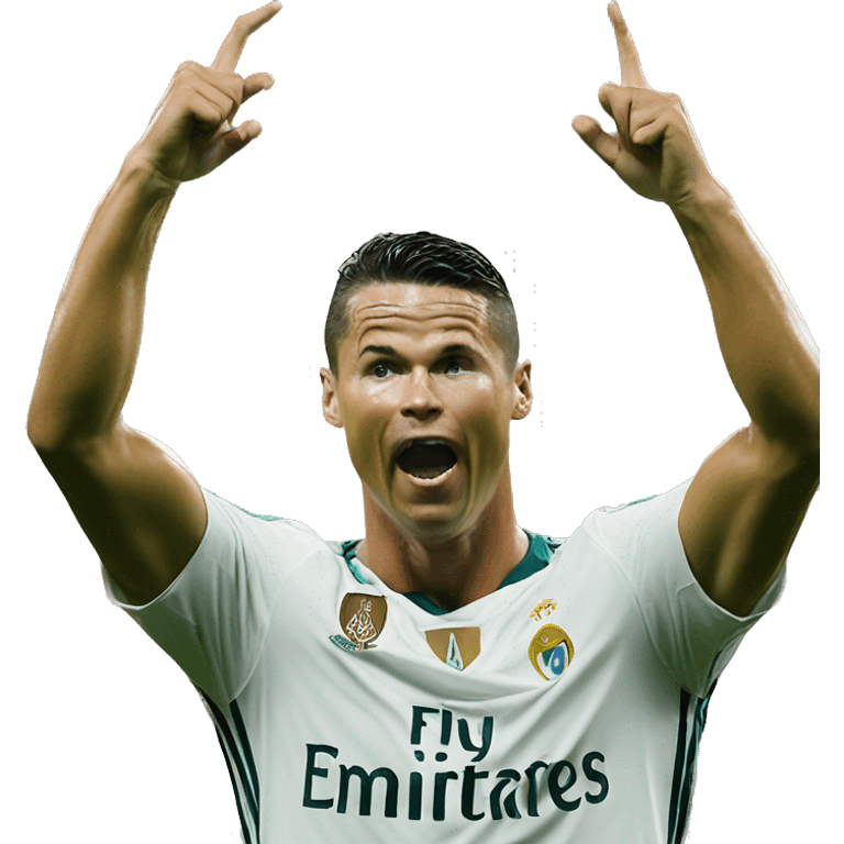 ronaldo celebration emoji