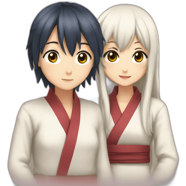 Tomoe and Nanami emoji