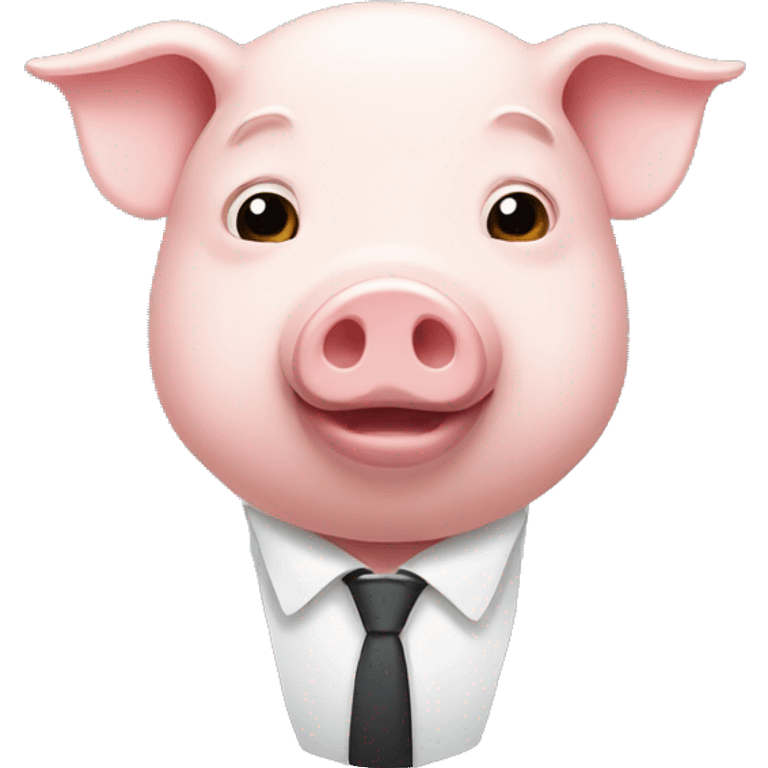 pig as tesla owner emoji