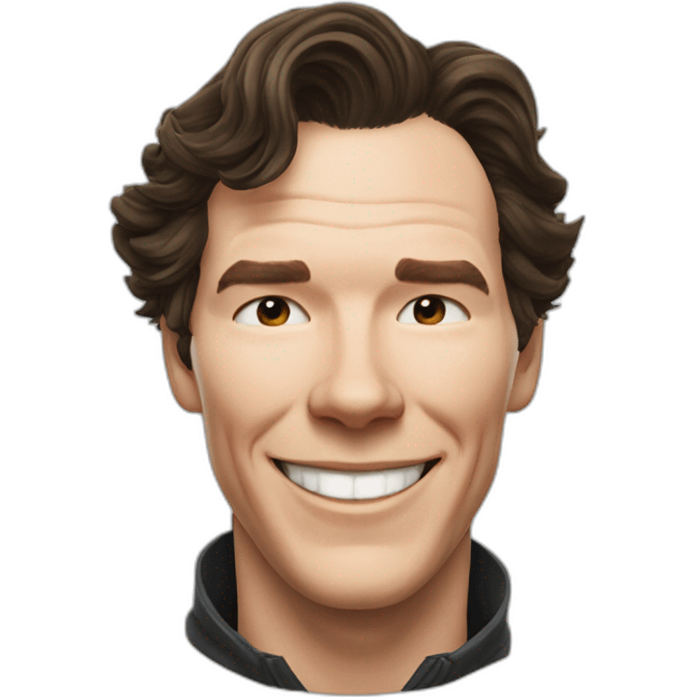 benedict cumberbatch smile emoji