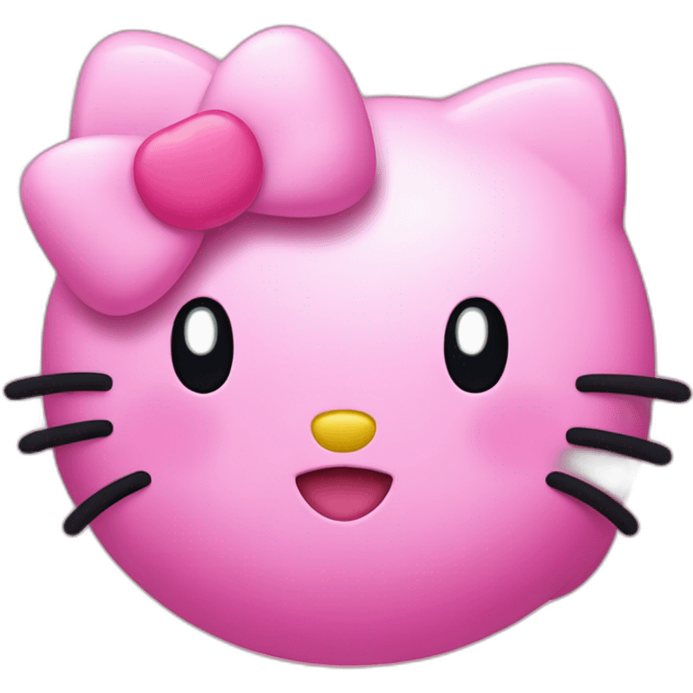 hello kitty and kirby emoji